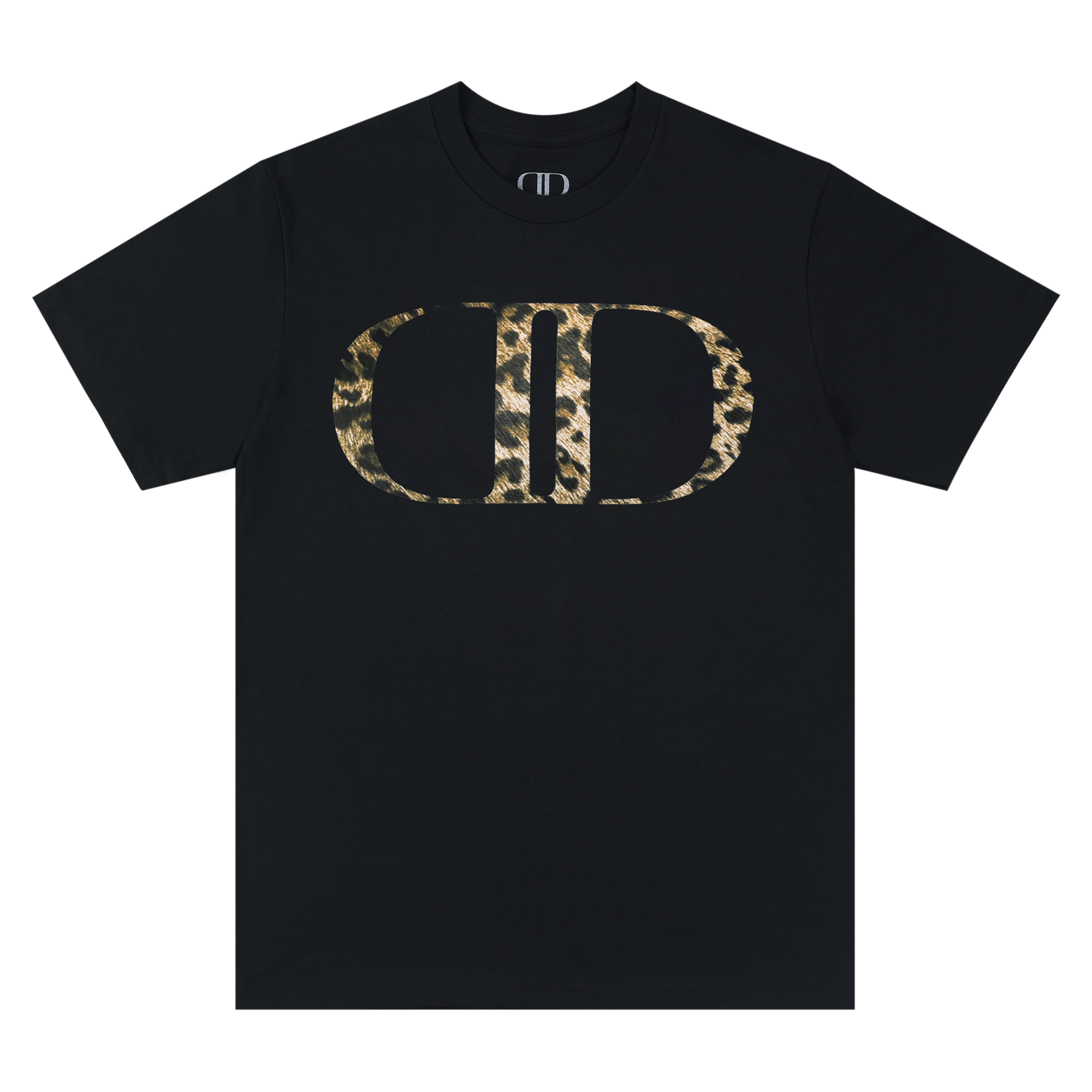 DOPAMINE LOGO TEE (BLACK/LEOPARD) – Lil Tecca