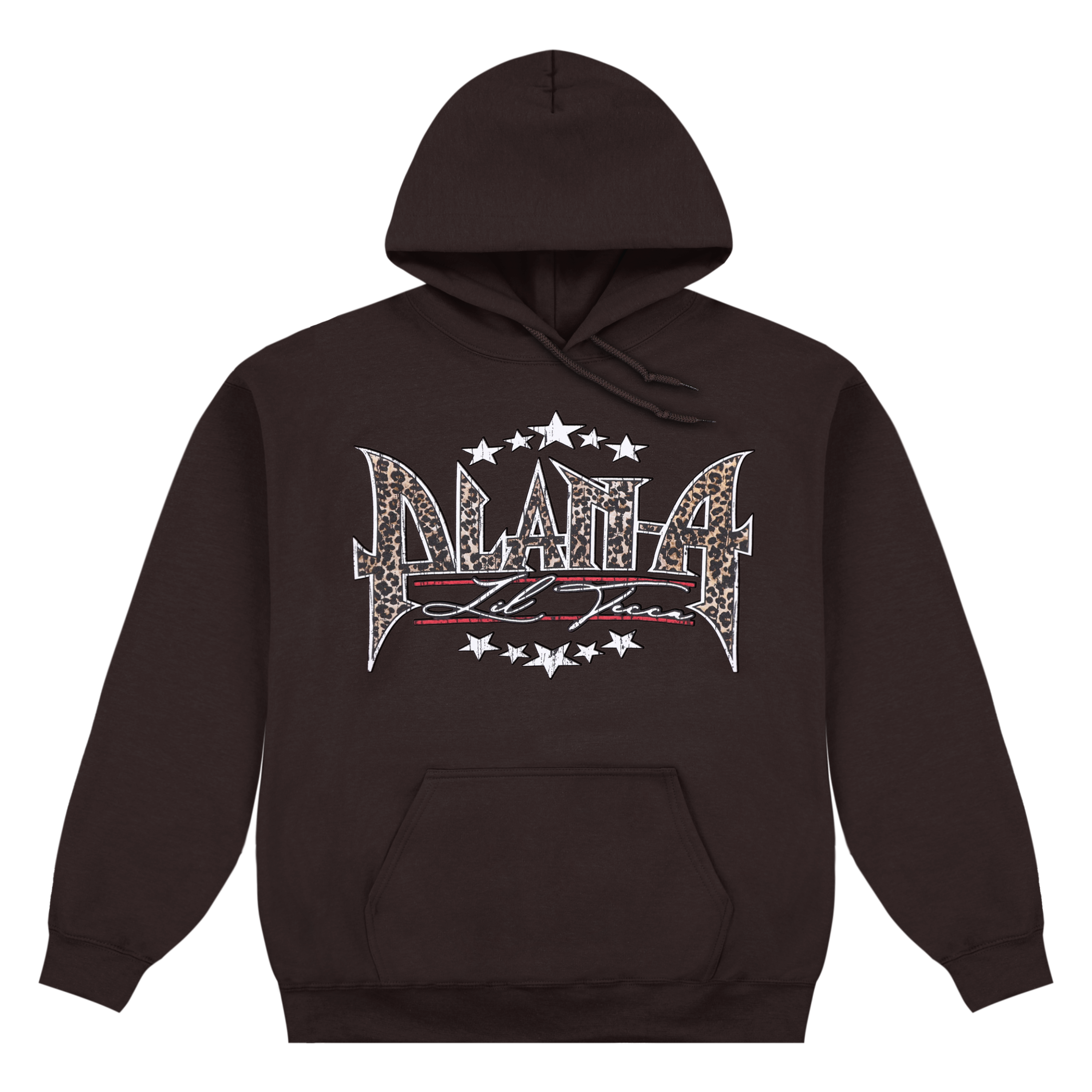 PLAN A METAL LOGO HOODIE (BROWN) – Lil Tecca