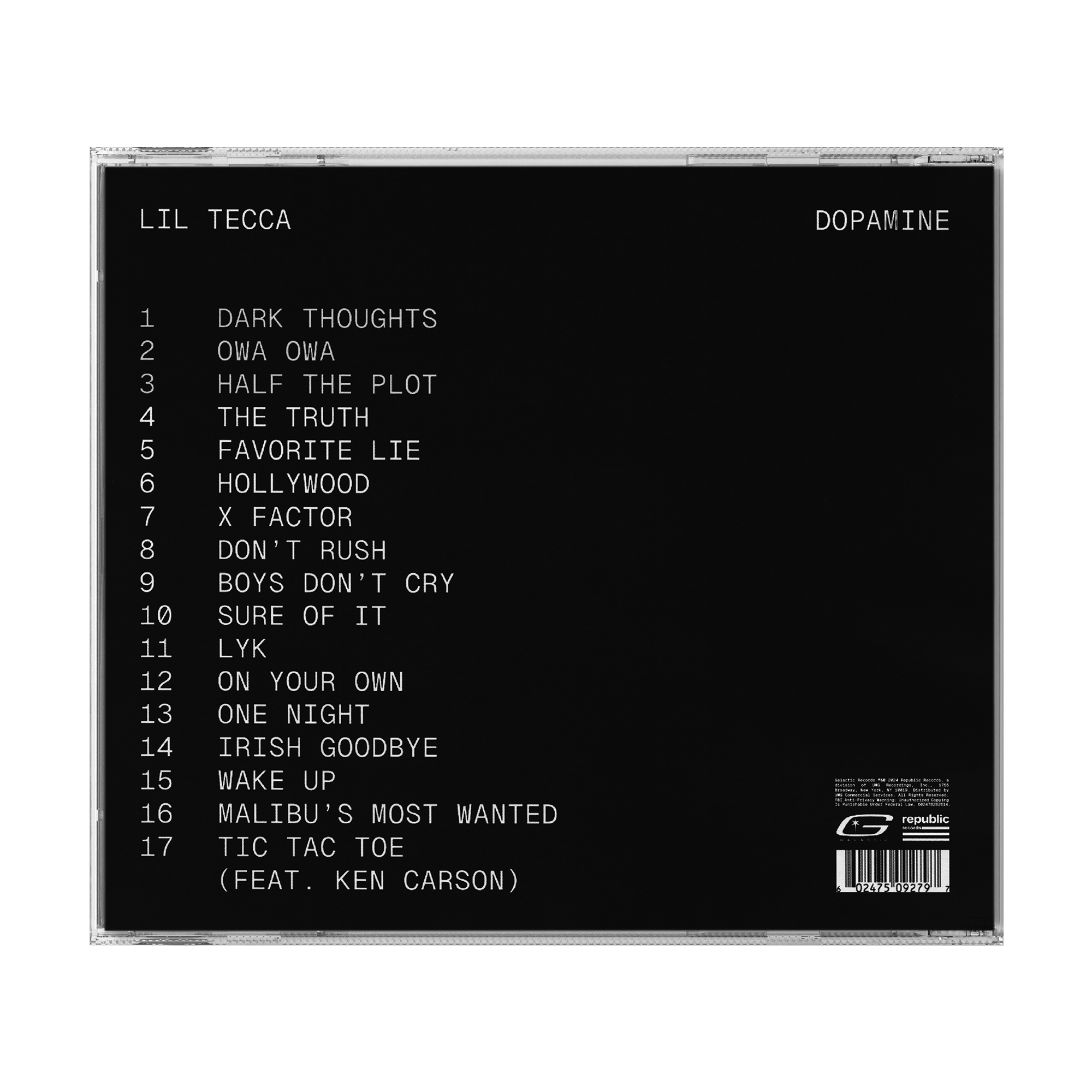 DOPAMINE 22 TEE BOX SET – Lil Tecca