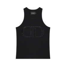 Load image into Gallery viewer, DOPAMINE LOGO RIBBED TANK

