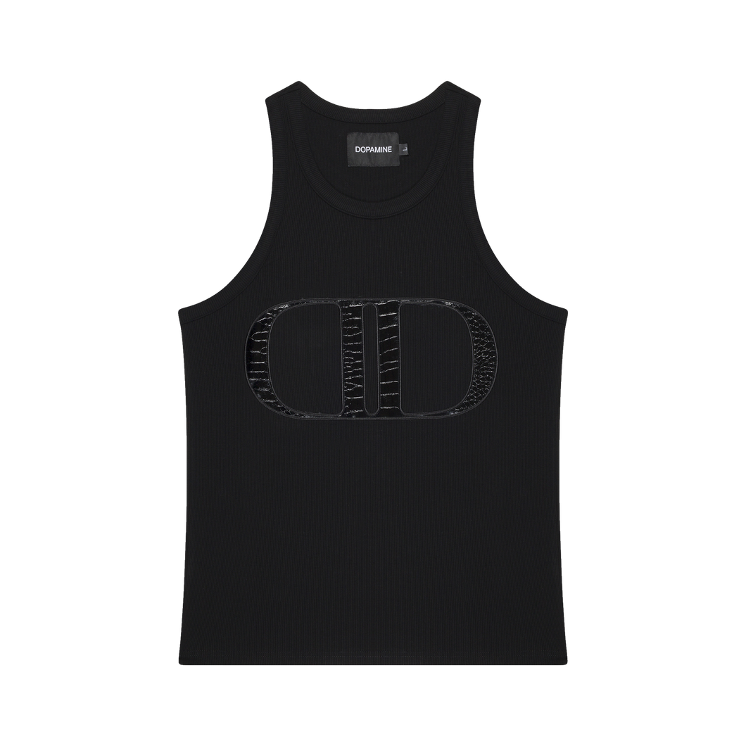 DOPAMINE LOGO RIBBED TANK