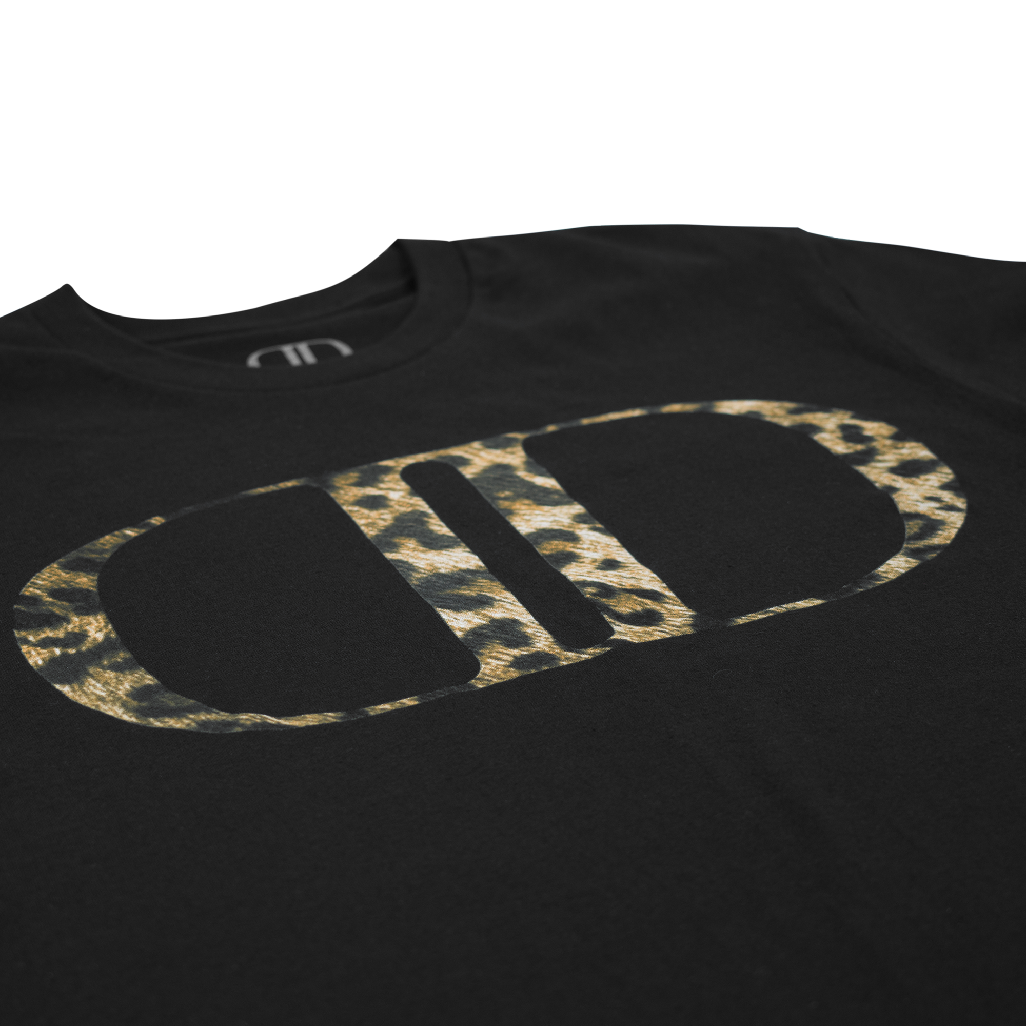 DOPAMINE LOGO TEE (BLACK/LEOPARD) – Lil Tecca