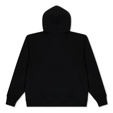 DOPAMINE LOGO ZIP HOODIE (BLACK)