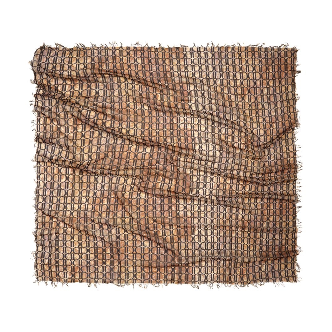 DOPAMINE SCARF (BLACK/LEOPARD)