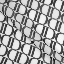 Load image into Gallery viewer, DOPAMINE SCARF (BLACK/WHITE)
