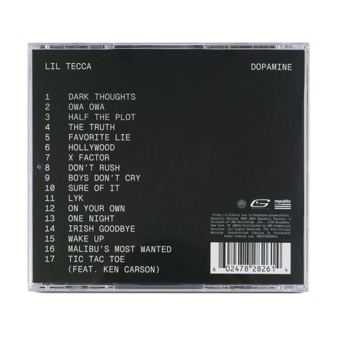 DOPAMINE SIGNED CD