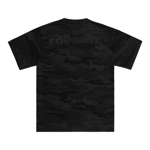 LIL TECCA X FORTNITE CAMO TEE (BLACK)