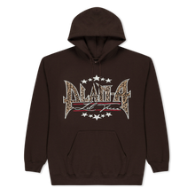 Load image into Gallery viewer, PLAN A METAL LOGO HOODIE (BROWN)
