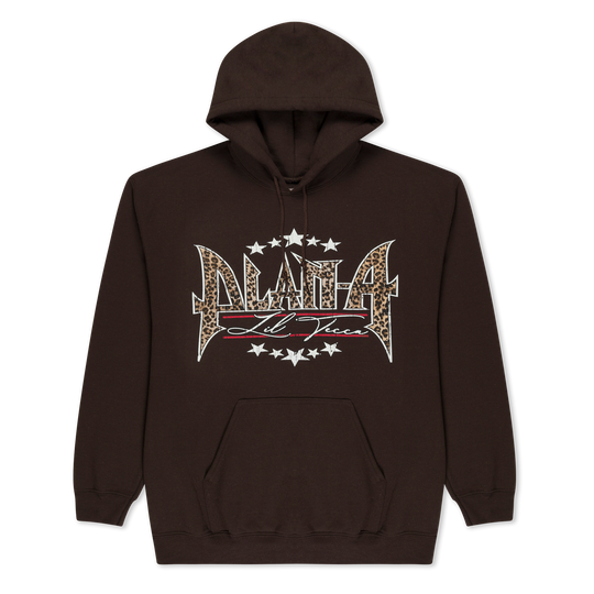 PLAN A METAL LOGO HOODIE (BROWN) Regular price