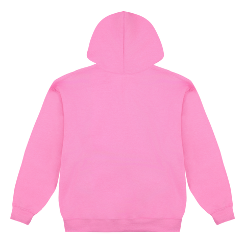 PLAN A METAL LOGO HOODIE (PINK)
