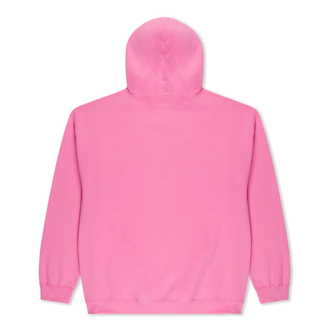 PLAN A METAL LOGO HOODIE (PINK)